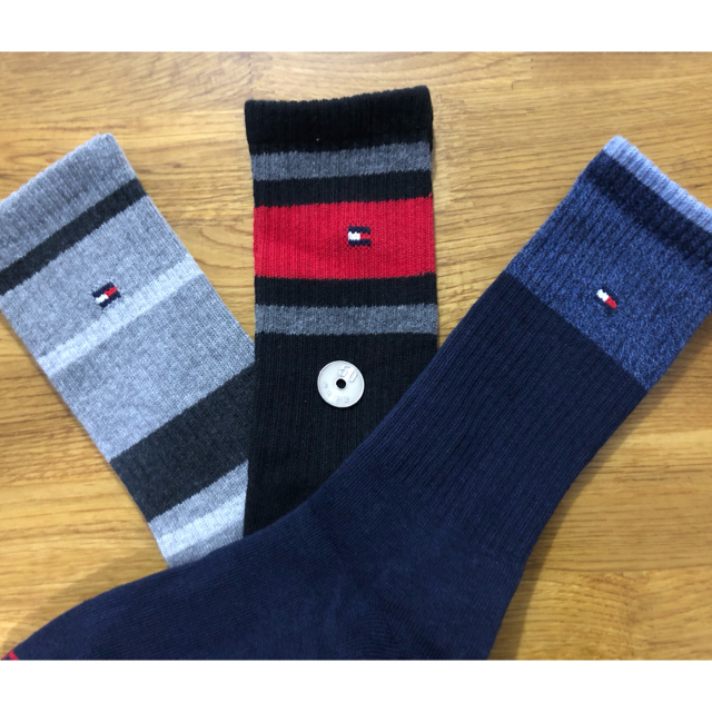 TOMMY HILFIGER(トミーヒルフィガー)の新品トミーヒルフィガーTOMMY HILFIGERメンズ3足セット610 メンズのレッグウェア(ソックス)の商品写真