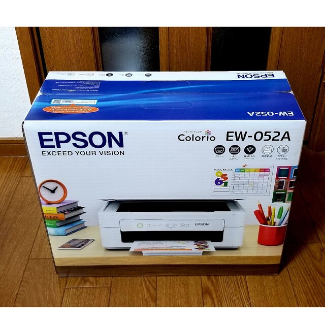 【新品未開封】EPSON カラリオ プリンター エプソン EW-052A