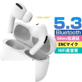 ワイヤレスイヤホン Bluetooth接続　マイク内蔵　左右分離型　5H連続再生(ヘッドフォン/イヤフォン)