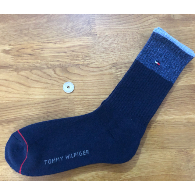 TOMMY HILFIGER(トミーヒルフィガー)の新品トミーヒルフィガーTOMMY HILFIGERメンズ3足セット110 メンズのレッグウェア(ソックス)の商品写真