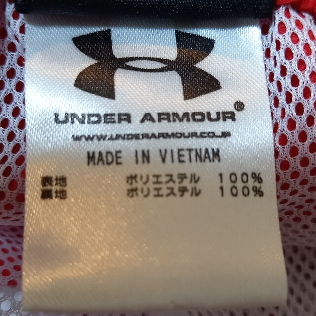 UNDER ARMOUR(アンダーアーマー)のUNDER ARMOUR ナイロンパンツ L レッド メンズのパンツ(その他)の商品写真