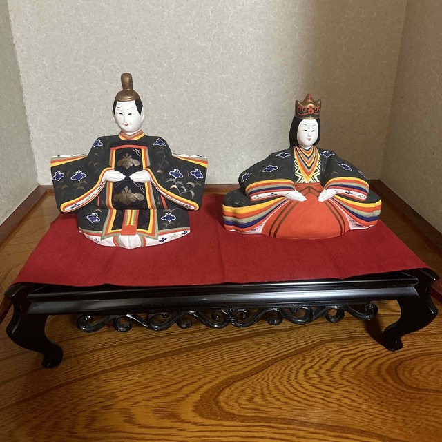 津軽土人形 下川原焼きお雛様 - 年中行事 津軽土人形 下川原焼きお雛様 - 年中行事