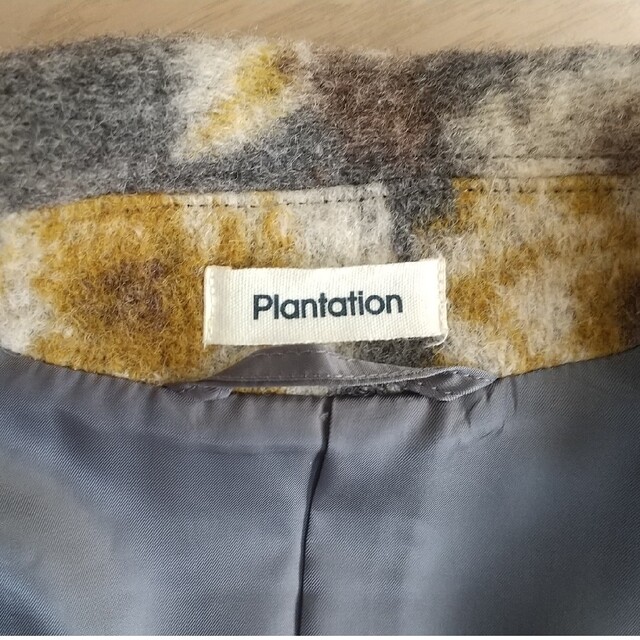 Plantation(プランテーション)のPlantation   花柄コート レディースのジャケット/アウター(ガウンコート)の商品写真