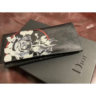 ディオールオム(DIOR HOMME)のDior homme 18ss 財布　Roses 美品(長財布)