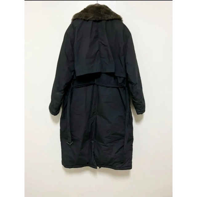 【超希少】ダウントレンチコート　ブラック メンズのジャケット/アウター(トレンチコート)の商品写真