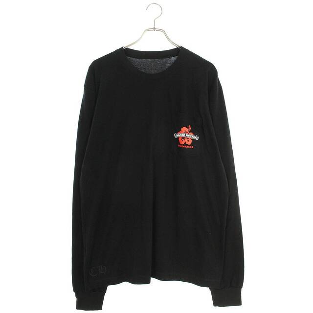 Chrome Hearts - クロムハーツ CH L/S LTD ホノルル限定バックハイビスカスプリント長袖カットソー メンズ XL