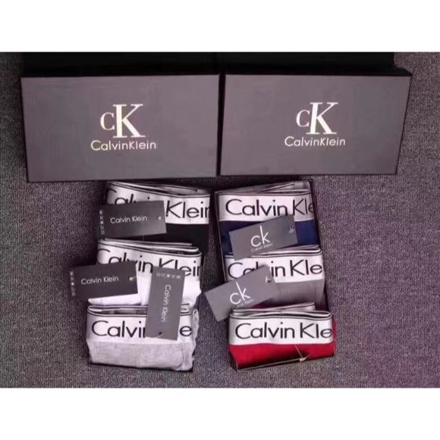 ck Calvin Klein(シーケーカルバンクライン)のカルバンクライン　ボクサーパンツセット M 6点6カラー メンズのアンダーウェア(ボクサーパンツ)の商品写真