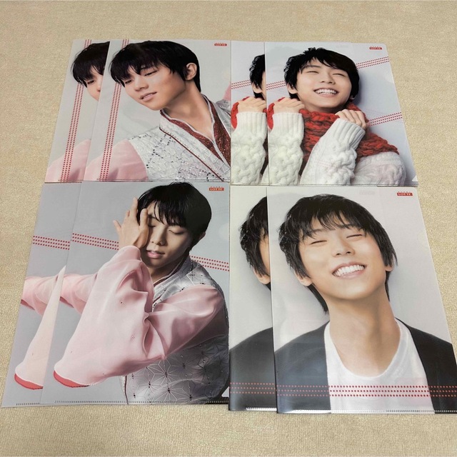 羽生結弦 クリアファイル ロッテ エンタメ/ホビーのタレントグッズ(スポーツ選手)の商品写真