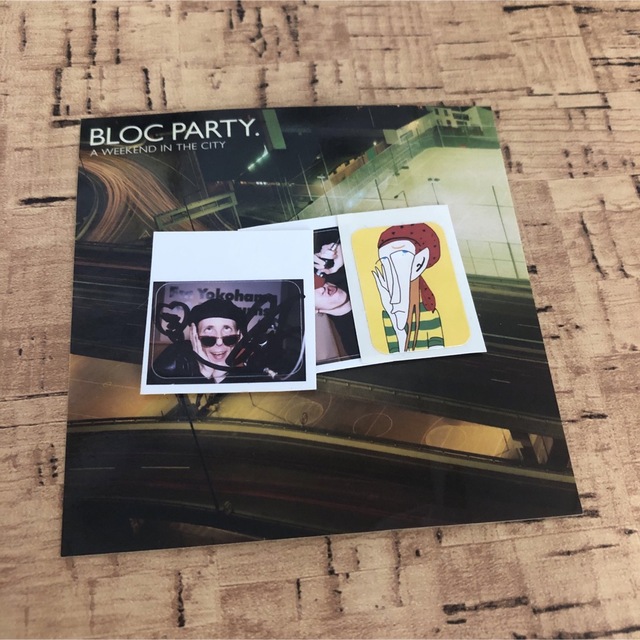 ケントフリックサイン入りfm yokohama bloc party ステッカー エンタメ/ホビーのコレクション(ノベルティグッズ)の商品写真