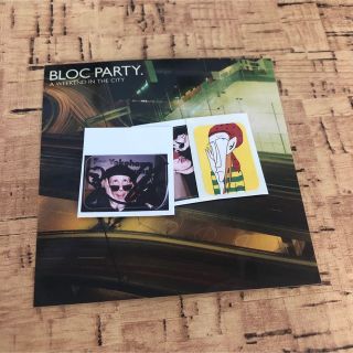 ケントフリックサイン入りfm yokohama bloc party ステッカー(ノベルティグッズ)