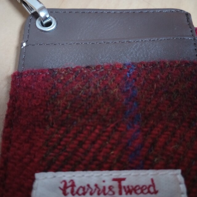 Harris Tweed(ハリスツイード)の【値下】ハリスツイード　パスケースとポーチセット レディースのファッション小物(ポーチ)の商品写真