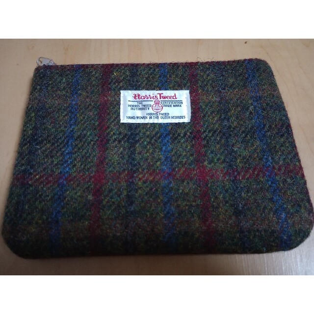 Harris Tweed(ハリスツイード)の【値下】ハリスツイード　パスケースとポーチセット レディースのファッション小物(ポーチ)の商品写真