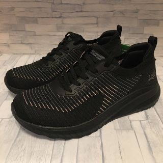 スケッチャーズ(SKECHERS)のスケッチャーズ　レディーススニーカー　黒スニーカー　ランニングシューズ(スニーカー)