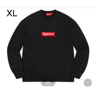 シュプリーム(Supreme)のSupreme Box Logo Crewneck Black(スウェット)