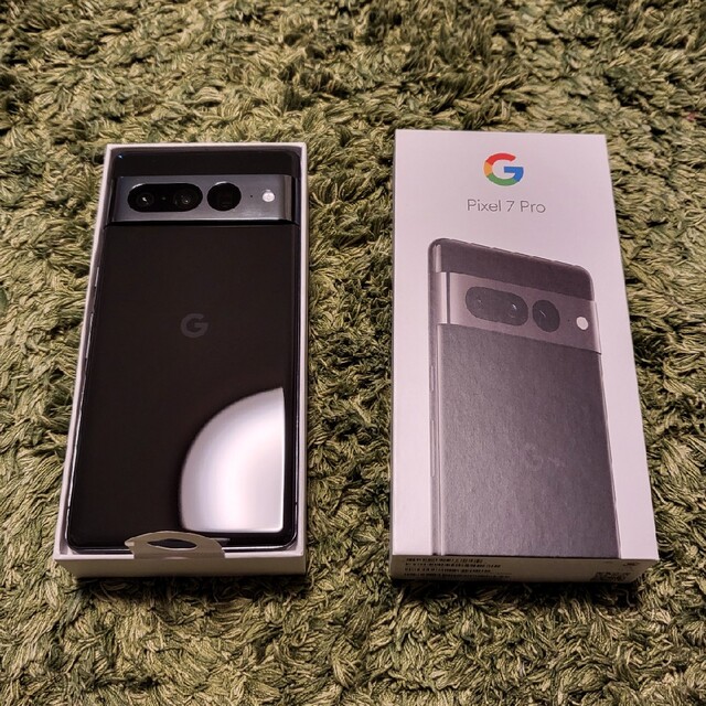 贅沢品 Google Pixel - ほぼ未使用 Google Pixel 7 Pro Obsidian