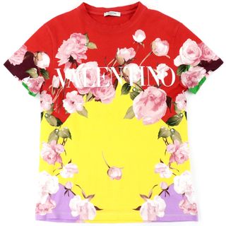 Valentinoヴァレンティノ 3D花柄半袖TシャツXS