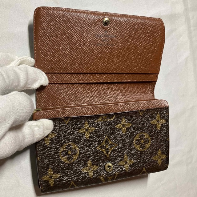 LOUIS VUITTON(ルイヴィトン)のルイヴィトン　正規品　財布　モノグラム　M61735 ポルトモネジップ　中古品 レディースのファッション小物(財布)の商品写真