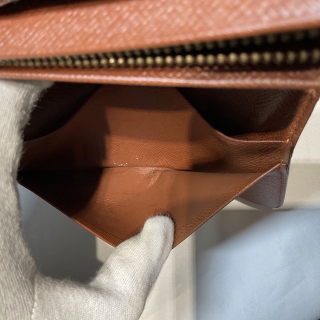 LOUIS VUITTON(ルイヴィトン)のルイヴィトン　正規品　財布　モノグラム　M61735 ポルトモネジップ　中古品 レディースのファッション小物(財布)の商品写真