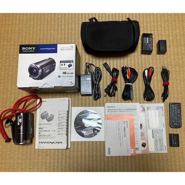 SONY 【値下げ】SONY ビデオカメラ HDR-CX370V(T)の通販 by clear's shop｜ソニーならラクマ