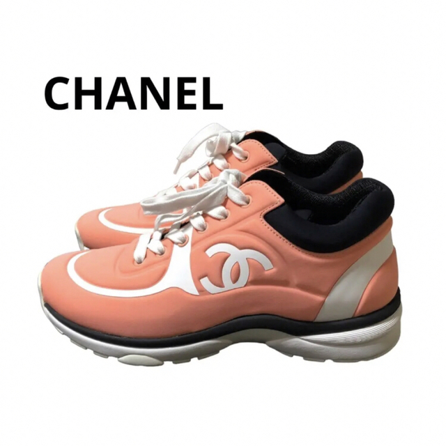 超激安 CHANEL - ✨ほぼ新品✨CHANEL✨シャネル✨スニーカー