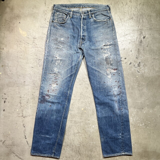 世界的に LEVI'S - Levi's 50's W34 ギャラ有り 紙パッチ デニム 501XX その他 世界的に LEVI'S - Levi's 50's W34 ギャラ有り 紙パッチ デニム 501XX その他