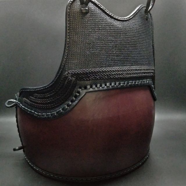 黒生地胴全面基盤刺三本足飾 60本竹 日本製 開き36~37cm 胴紐付 送料