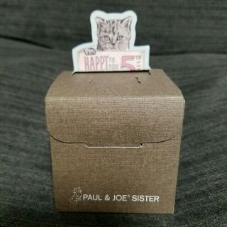 ポールアンドジョー(PAUL & JOE)の未使用新品　PAUL&JOE SISTER メモ帳(ノート/メモ帳/ふせん)