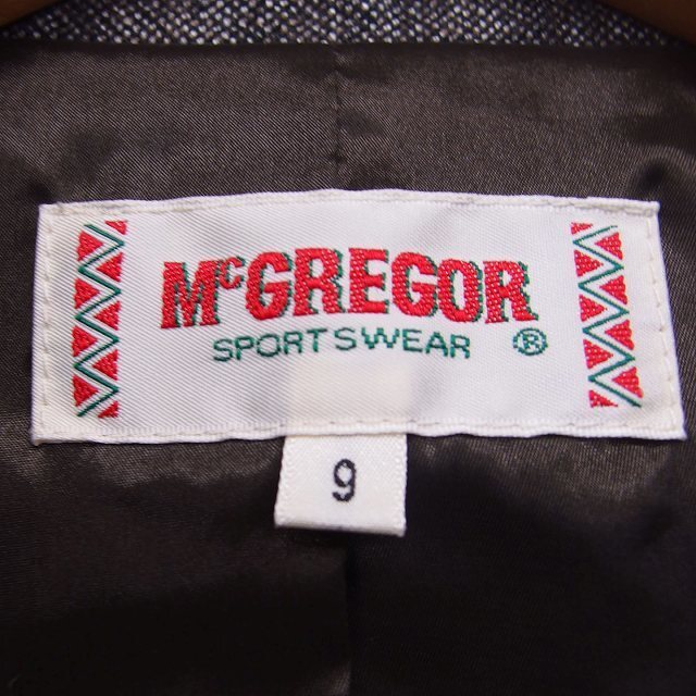 McGREGOR(マックレガー)のマックレガー マクレガー ジャケット アウター テーラード ウール 9 レディースのジャケット/アウター(その他)の商品写真
