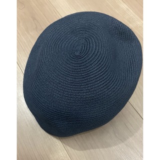カシラ(CA4LA)の【美品】ペーパー編みベレー帽(ハンチング/ベレー帽)