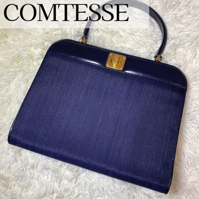2022年春夏 COMTESSE コンテス ホースヘアレザー バッグ手持ちかばん