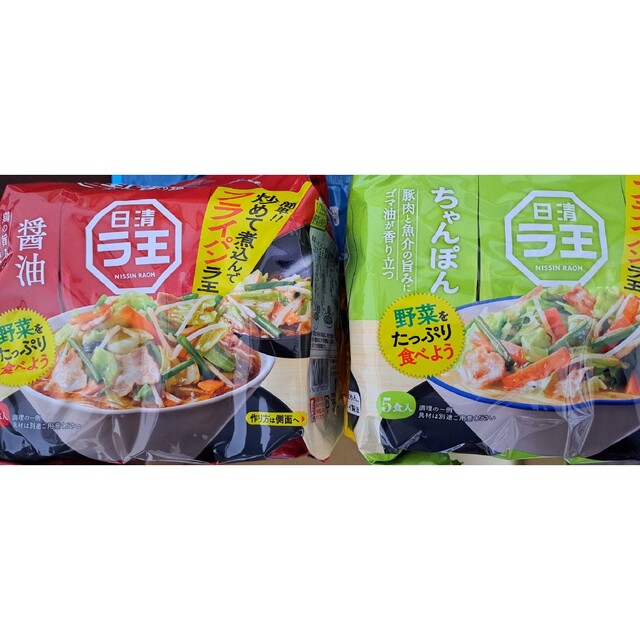 JIJI's　袋麺　日清食品　by　セットの通販　6種類　5食入り　ラ王　shop｜ニッシンショクヒンならラクマ