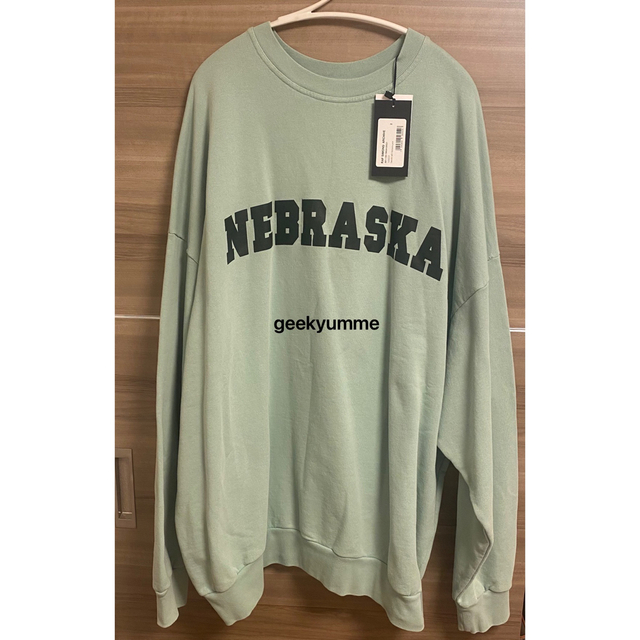 熱い販売 SIMONS RAF - SIMONS RAF NEBRASKA サイズ2 PRINT スウェット