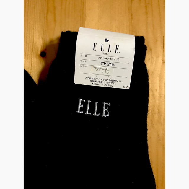 ELLE(エル)の年末価格　レディース　ソックス　エル　チュチュアンナ　冬用　 レディースのレッグウェア(ソックス)の商品写真