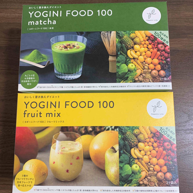 希少品抹茶含む】LAVAヨギーニフード100 抹茶+フルーツミックス2箱