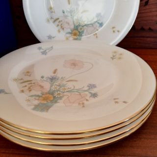 ロイヤルアルバート(ROYAL ALBERT)のロイヤルドルトン FLIRTATION 英国製　ケーキ皿　5枚セット(食器)