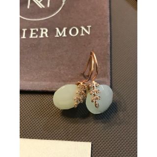 アッシュペーフランス(H.P.FRANCE)のAtelier Mon アトリエモン　ピアス　<カルセドニー>(ピアス)