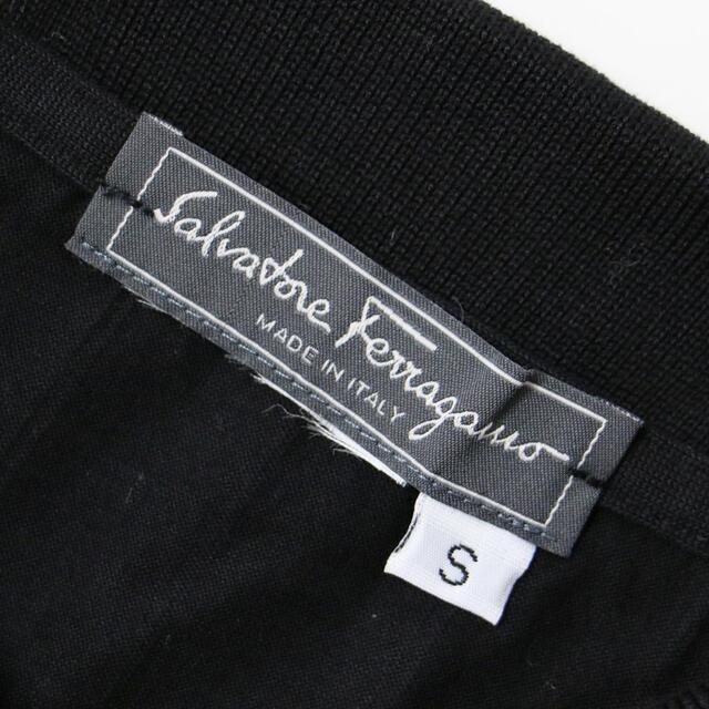 Salvatore Ferragamo サルヴァトーレ フェラガモ シャツ カットソー トップス ブラック 黒 S ポロシャツ プルオーバー 半袖 ファスナー ジップ ガンチーニ おしゃれ シンプル 無地 【レディース】【中古】【RL013】 【訳あり】 previntec.com