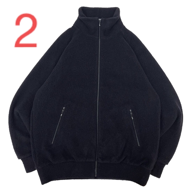 22AW COMOLI (コモリ) ウールフリース トラックジャケット 3