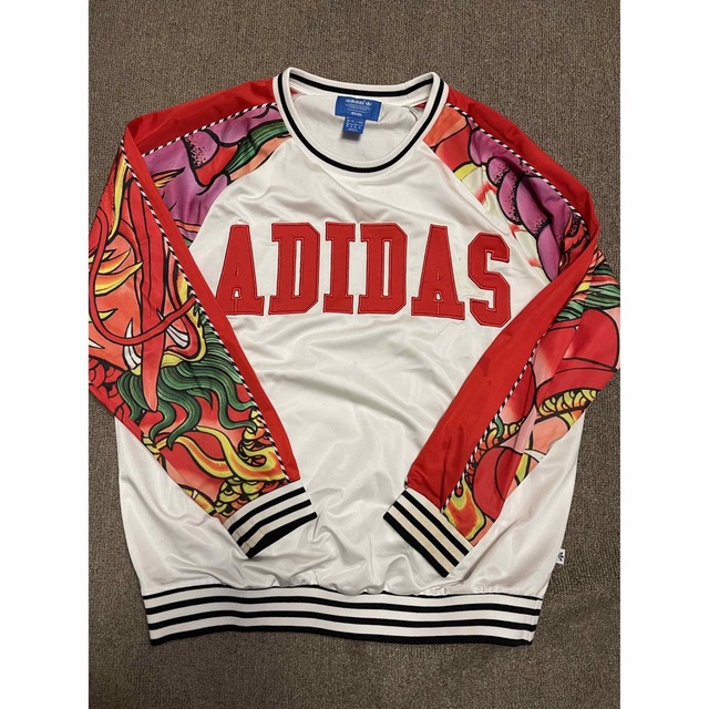 adidas ナイロンロングTシャツ