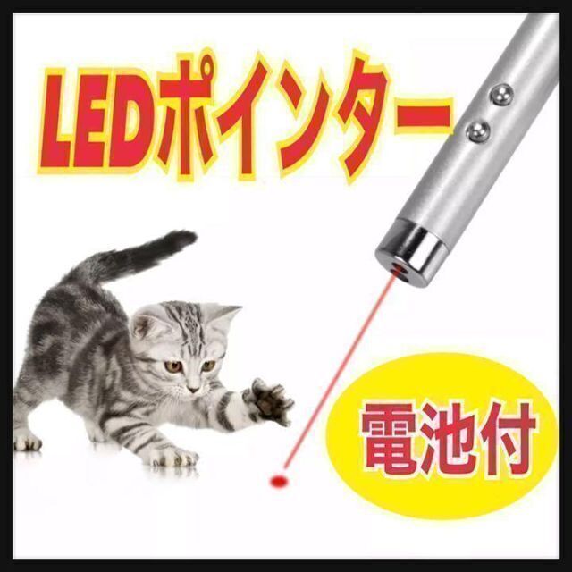 LEDポインター　猫　おもちゃ　猫じゃらし　赤い光 その他のペット用品(猫)の商品写真