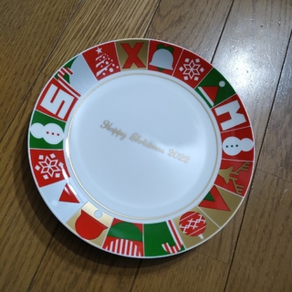 ケンタッキー　お皿　クリスマスプレート(ノベルティグッズ)