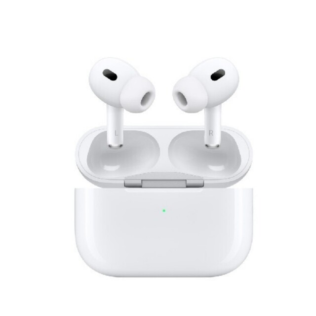 Apple(アップル)のAirPods Pro（第2世代）白猫様専用 スマホ/家電/カメラのオーディオ機器(ヘッドフォン/イヤフォン)の商品写真