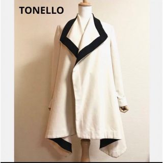 トネッロ(TONELLO)のTONELLO イレギュラーヘムAラインコート(ロングコート)