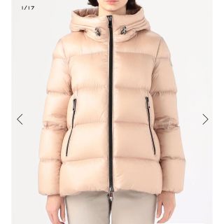 美品 シップス別注 MONCLER モンクレール ダウンジャケット 0 ベージュ