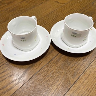 ティーカップセットコーヒーカップセット食器　お皿　マグカップセット　ティーカップ(グラス/カップ)