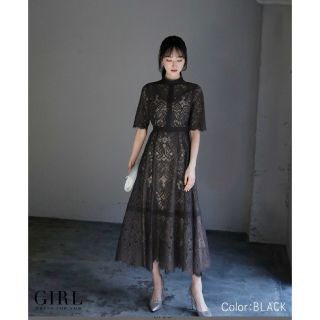 ガール(GIRL)のドレス 新品 定価18700(ロングドレス)