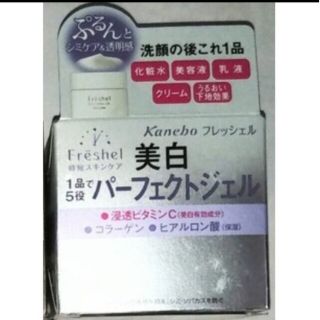 フレッシェル(Freshel)のカネボウ　フレッシェル　美白 パーフェクトジェル　1個　アクアモイスチャージェル(オールインワン化粧品)