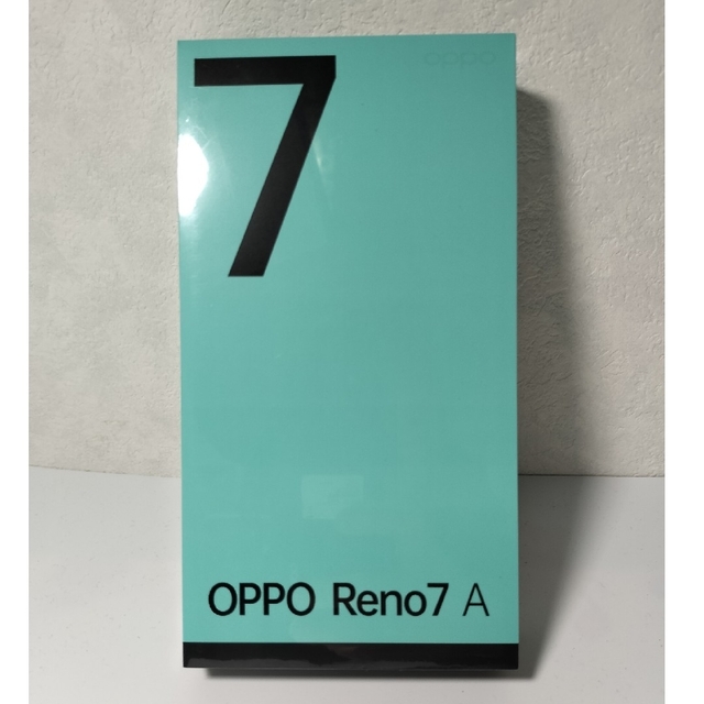 スマートフォン/携帯電話OPPO RENO7 A 新品 未開封 ドリームブルー