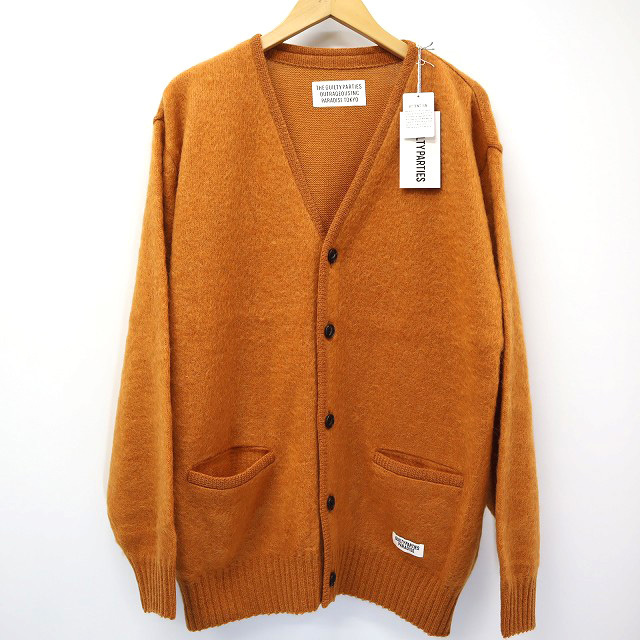 WACKO MARIA MOHAIR CARDIGAN L L-BROWN 【限定販売】 51.0%OFF www