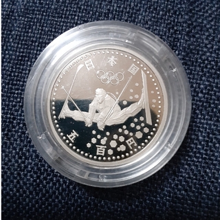 長野オリンピック500円　記念硬貨(その他)
